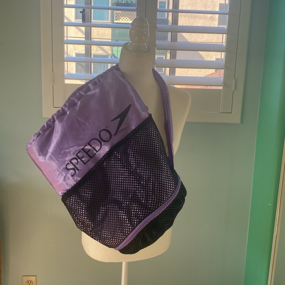Vintage Speedo Swim Bag/Backpack - Picture 1 of 16